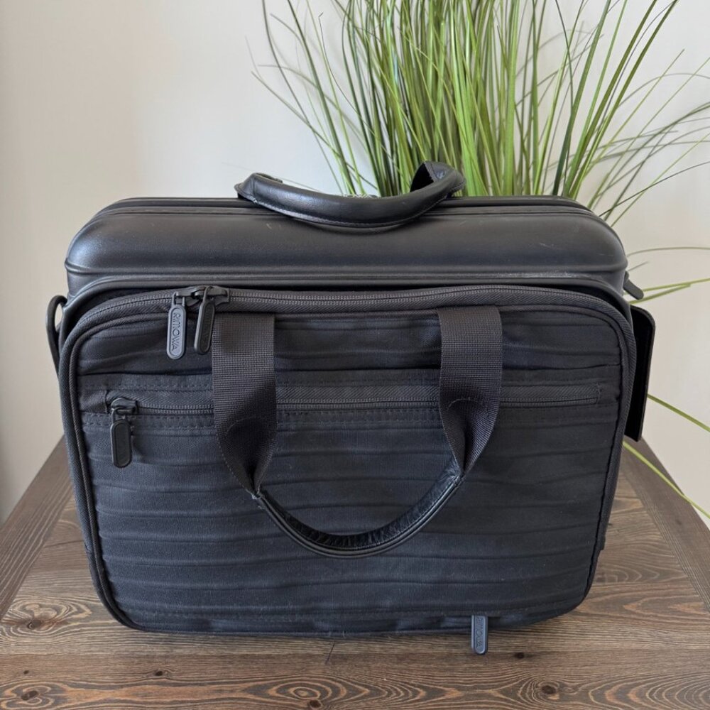 Rimowa Black Hard Shell Bolero Laptop Bag